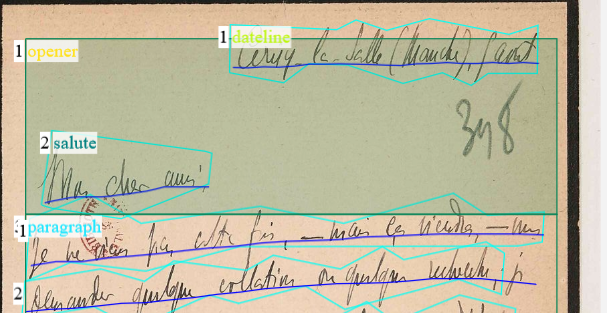 Tagging in Transkribus